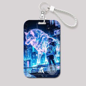 Campus Student Meal Card Bus Access Control Work ID Badge Protective Cover Zodiac Star Age Period Plastic Material