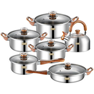 Makapal Non Stick Cooking Ware Set Cookware Set non Stick Durable Cooking Set Kitchen Ware Kitchen Wares and Utensils Casserole Set Makapal