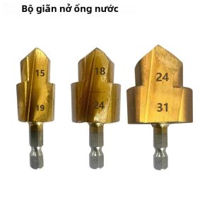 PPR Lifti Mũi Khoan Nước Ống Nhựa PVC Giãn Nở Cổng Kết Nối Thép Tốc Độ Cao Bước Ổ Cắm Có Ngăn Công Cụ Sửa Chữa Ống Nước