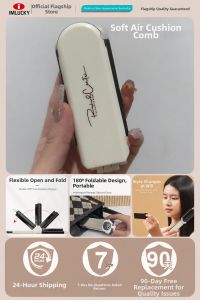 IMLUCKY | Portable Mini Hair Styling Comb with Air Cushion Massage