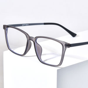 NIANZHEN Rubber Titanium Eyeglasses Frame Men Square Brand Design Glasses Ultralight-Weight Retro Eyewear Spectacles 9822
