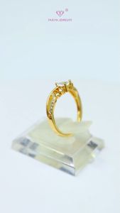 Yaxiya Cincin Wanita Korea Motif Mahkota Crown Aksesoris 196