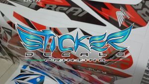 Suzuki Smash 115 SHBT Stock Decals