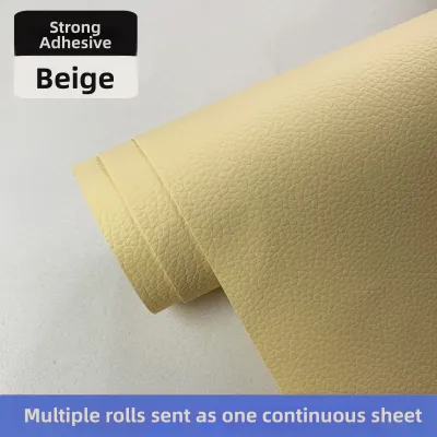 Plain Artificial Leather Fabric for Sofa Upholstery Home Decoration