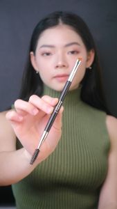 Tammia Professional 1310 Deluxe Duo Brow Brush: Kuas Kosmetik Make Up Kulit Wajah
