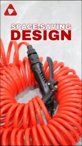 Mitsushi 7.5M/15M/20M Spring Tube Air Hose High Pressure Telescopic Hose Garden Hose Set Water Nozzle Water Hose