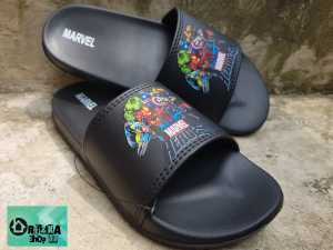 MARVEL HEROES Sandal Selop Anak dan Dewasa - Sandal Flip Flop Free paperbag - Sandal Anak Laki - laki dan Perempuan - Kekinian -REZKA SHOP 88