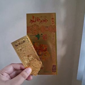 2025 Snake Year Lucky Gold Foil BSLS Wealth Prosperity Cleaned & Blessed Pampaswerte 1 SET Perfect for Gift Bagong Taon.