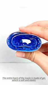 RunY Soft Insole Gel Silicone Insole Cool Feeling Massage Insoles Non-Slip Soft Shoe Pad