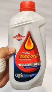 FEDERAL RACING MATIC 10W-40 1L- Oli Motor Matic (3 Botol)