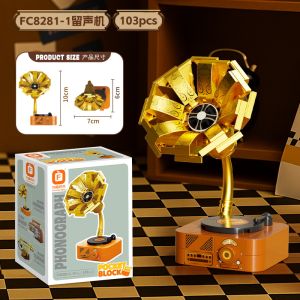 Miniature Television Coffee Maker Building Blocks Assembly Toy Small Particle Childrens Gift for Girls Aged 6 Years Old