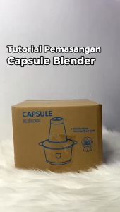 Blender Daging 2 Liter dan 1 Liter Bumbu Stainless Steel Chopper Serbaguna Penggiling Daging Sayuran