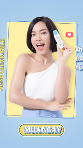 Kem chống nắng Skin Aqua cho da mụn dạng sữa dùng hàng ngày Sunplay Skin Aqua Acne Clear Eco Việt Nam SPF 50 PA++++ 25g