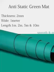 ESD Antistatic Mat Hightemperature Resistant Laboratory Workbench Mat 2MM Thickness
