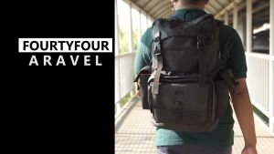 FOURTYFOUR ARAVEL - Tas Ransel Pria Casual Semi Outdoor - Backpack Laptop Pria Premium Semi Outdoor