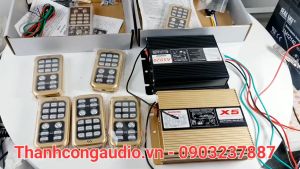 Riêng Điều khiển kèm Mic không dây cho âm ly còi hú xe ưu tiên X5 AS920 As940 công xuất 200w và 400w... Loại tốt