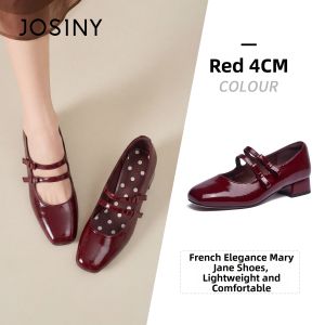 Josiny | Retro Mary Jane Shoes Flat Pumps