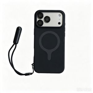 szhaiyu | For iPhone 18 Pro Max 17 16 15 Pro Hand Wrist Strap Case For Magsafe With Full Lens Protection Shockproof Back Cover Shell Funda