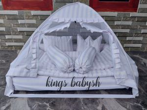 BABYNEST KASUR KOLAM+KELAMBU+BEDCAVER SET