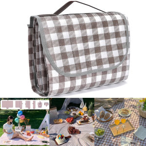 New Portable Picnic Mat Foldable Waterproof Beach Mat Large Outdoor Camping Mat Moisture-proof Mat Thickened Picnic Camping