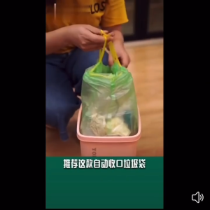 BB7 - Plastik Sampah Tali Gulung 45x50cm 1 Pack 5 Roll Kantong Plastik Sampah Roll Tali Isi 75 Lembar