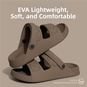 MONLEYTA | Mens Outdoor Summer Slippers Driving Anti-Slip Deodorant EVA Flat Sandals Casual Style Footwear For Travel And Leisure