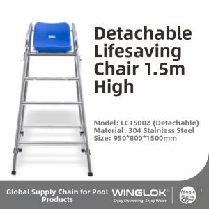 YONGLEZHIJIA | Disassembleable Multipurpose Lifeguard Chair 304 Stainless Steel