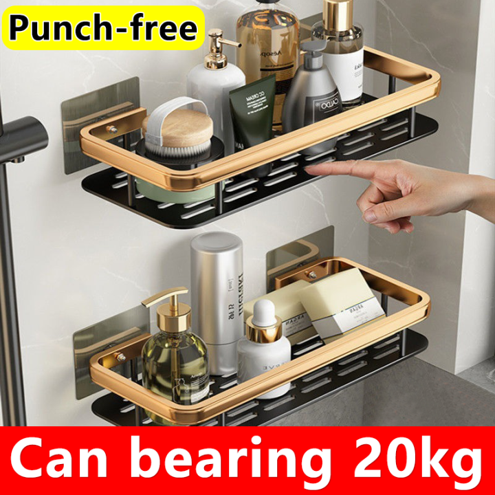 👍High Quality👍Punch-free Bathroom rack organizer Bathroom Organizer ...