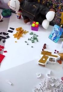 Đồ Chơi gõ mõ tụng kinh mô hình cà rốt in3D giải tỏa stress cho bé