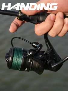 HANDING | HANDING M1 Pro Spinning Reel Corrosion Resistant Seawater Fishing Reel 9+1 Ball Bearings 15KG Max Drag for Big Fish Reel