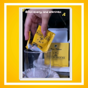 (2 boxes) Pure Nature 6 in 1 Black Tea Lemon Mix