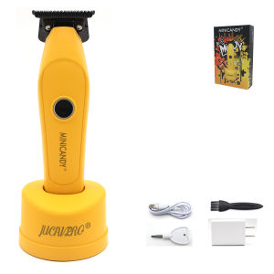 Máy Cắt Tóc Chuyên Nghiệp JUCAI JC-08 Cho Nam Lưỡi Dao DLC Động Cơ Không Chổi Than Máy Cắt Tóc Chính Xác Có Đế Sạc Thời Gian Sử Dụng 180 Phút