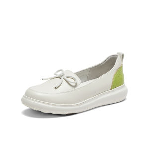Bow-knot Comfortable Lightweight Slip-on Thick-sole Womens Casual Shoes
