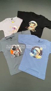Asterisk Kids - Kaos Anak Laki Laki Karakter Astronot Usia 1-6 Tahun Lengan Pendek Keren