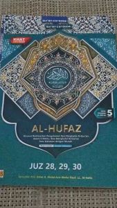 Al Quran AL HUFAZ Juz 28 29 30 KHAT BESAR A5 Soft cover