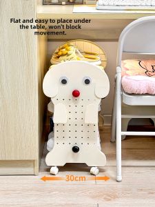 Adorable Mobile under Desk Shoe Rack Simple Multi Layer Small Size Student Dormitory Shoe Storage Organizer Rack for Shoes