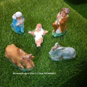 BỘ TƯỢNG TRANG TRÍ NOEL MINI ĐỂ BÀN QUÀ TẶNG Ý NGHĨA 14CM – NHIỀU MÀU XINH XẮN