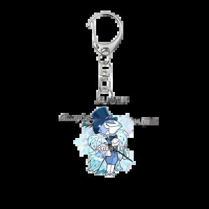 Bandai | Anime Helluva Boss Acrylic Móc Khóa Stolas Blitzo Moxxie Millie Loona Hoạt Hình Móc Khóa Charm Ba Lô Phụ Kiện Mặt Dây Chuyền Quà Tặng Cho Người Hâm Mộ