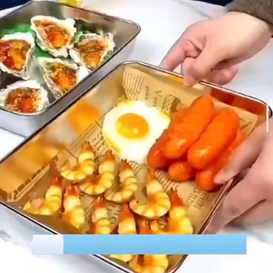 Nampan Persegi Baking Tray Baki Stainless Steel Cocok untuk oven