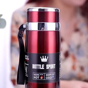 🐻DAILY2U🐻 1000ML SUS316 Stainless Steel Vacuum Flask Thermos Tumbler Bottle Double-layer Vacuum Water Cup Outdoor Sports