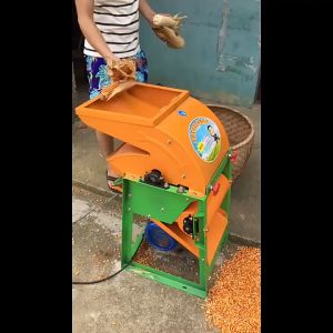 vertical corn thresher automatic corn thresher corn machine small Household corn thresher 220V