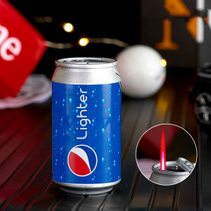 Bật lửa hột quẹt lon Pepsi mini kim loại cao cấp - xài gas