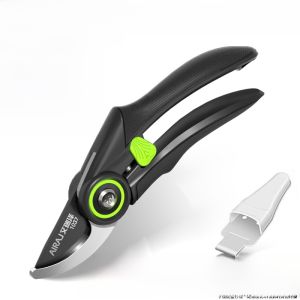 MONLEYTA | Japanese Precision Garden Pruner Shears Powerful Efficient Fruit Tree Branch Trimming Flower Pruning Tool Garden Care Equipment