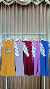 GL FASHION GAMIS ANAK AKU SAYANG UMMI DAN ABI 0-13Tahun - Pesanan Mudah dengan Pilihan Warna dan Ukuran