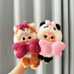 20cm Baby Three-Year-Old Baby Doll Clothes Three Generations of Big Cute Plush Doll Clothes a Pair of Angel Mary Cats