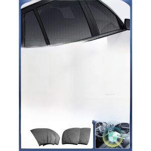MONLEYTA | German Car Window Mosquito Net Privacy Screen Curtain Self Installation Sunshade Blind For Vehicle Use Car Door Curtain