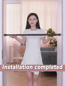 Non perforated telescopic adjustable clothes drying pole and portable and easy to remove shower curtain pole wardrobe partition pole
