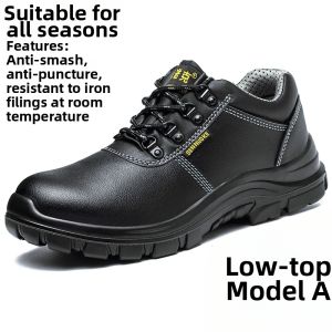 SENNUOKE | Impact and Puncture Resistant Steel Toe Anti-static Work Shoes