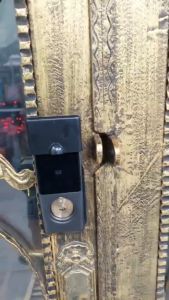 [ CHỐNG NƯỚC] Khóa cổng sắt vân tay 2 mặt thẻ từ mật khẩu chìa khóa cơ