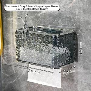 SHUQUE | High Appearance Toilet Paper Box for Bathroom